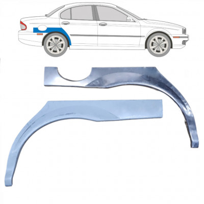 Reparație aripă spate pentru Jaguar X-Type 2001-2009 / Stânga+Dreapta / Set 10475