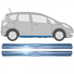 Reparație prag pentru Honda Jazz 2008-2015 / Stânga = Dreapta (simetric) / Set 10371