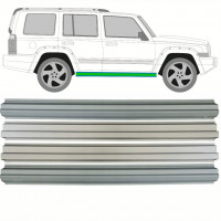 Reparație prag + reparație interior prag pentru Jeep Commander 2005-2010 / Set 10500