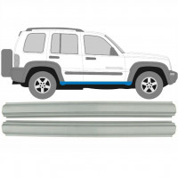 Reparație prag pentru Jeep Liberty 2001-2008 / Stânga = Dreapta (simetric) / Set 10645