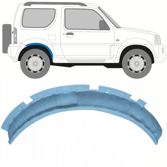 SUZUKI JIMNY 1998-2018 SUPORT CAPAC ROATA SPATE / DREAPTA