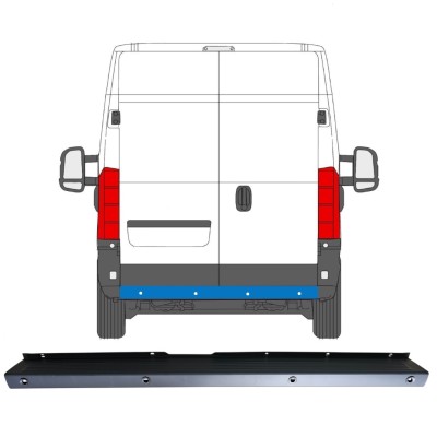 Bară spate PDC pentru Peugeot Boxer 2006-2018 16926
