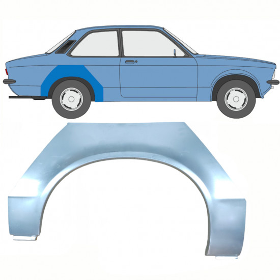 Reparație aripă spate pentru Opel Kadett C 1973-1979 / Dreapta 8784