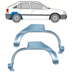 Reparație aripă spate pentru Opel Kadett E Astra 1984-1993 / Stânga+Dreapta / Set 16155