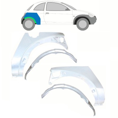 Reparație aripă spate interior + exterior pentru Ford KA 1996-2008 / Set 10777