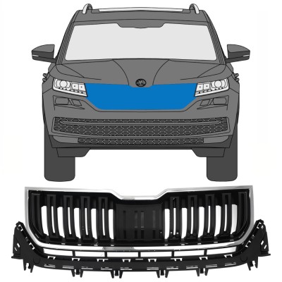 Grilă pentru Skoda Kodiaq 2016-2023 / Set 7546