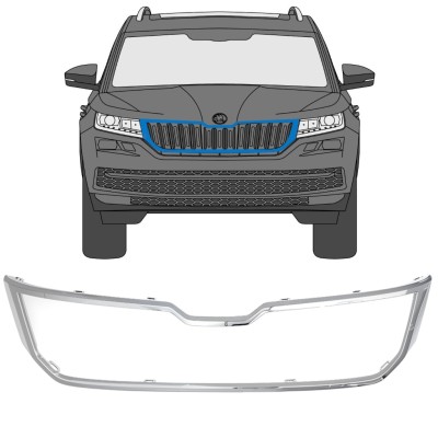 Ramă grilă față pentru Skoda Kodiaq 2016-2021 16203