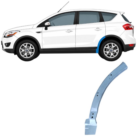 Reparație aripă spate partea din față pentru Ford Kuga 2008-2013 / Stânga 16935