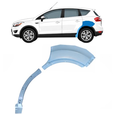 Reparație aripă spate pentru Ford Kuga 2008-2013 / Stânga / Set 17083