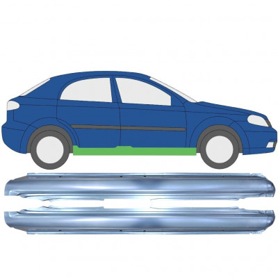 Prag complet pentru Chevrolet Lacetti 2003-2009 / Stânga+Dreapta / Set 9458