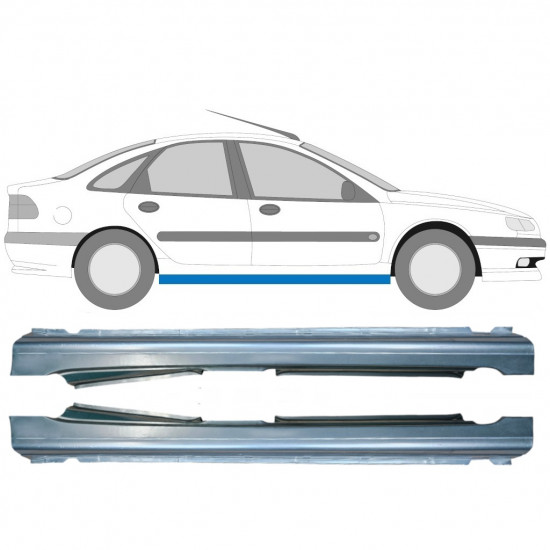 Reparație prag pentru Renault Laguna 1994-2001 / Stânga+Dreapta / Set 9655