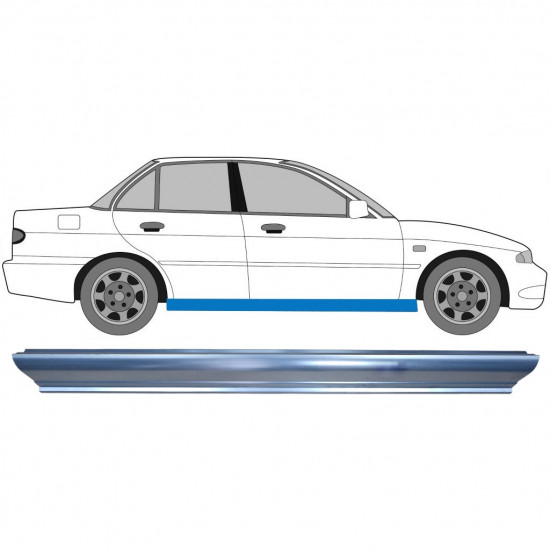 Reparație prag pentru Mitsubishi Lancer 1991-1996 / Stânga = Dreapta (simetric) 8816