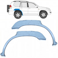 Reparație aripă spate cu găuri pentru Toyota Land Cruiser 2003-2010 / Stânga+Dreapta / Set 10214