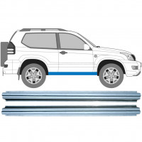 Reparație prag pentru Toyota Land Cruiser 2003-2010 / Stânga = Dreapta (simetric) / Set 10277