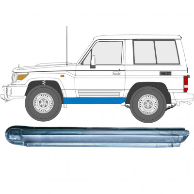 Reparație prag pentru Toyota Land Cruiser 1984-1993 / Stânga 7059