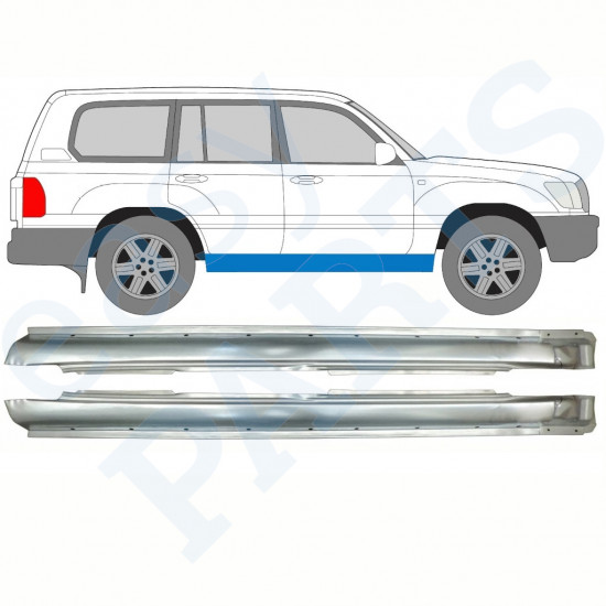 Prag complet pentru Toyota Land Cruiser 1998-2007 / Stânga+Dreapta / Set 10058