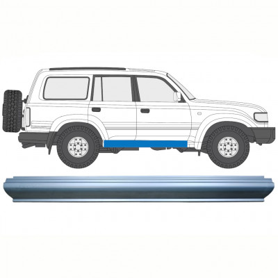 Reparație prag pentru Toyota Land Cruiser 1990-1996 / Stânga = Dreapta (simetric) 8514