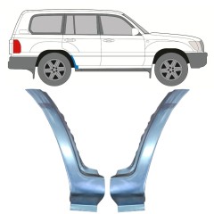 Reparație aripă spate partea inferioară pentru Toyota Land Cruiser J100 1998-2007 / Stânga+Dreapta / Set 9767