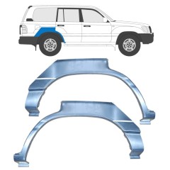 Reparație aripă spate pentru Toyota Land Cruiser J100 1998-2007 / Stânga+Dreapta / Set 9596