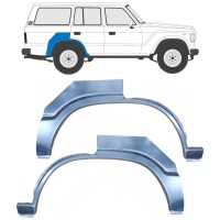 Reparație aripă spate pentru Toyota Land Cruiser J60 1980-1990 / Stânga+Dreapta / Set 16147