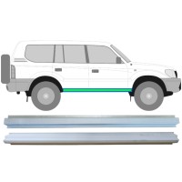 Reparație prag interior + exterior pentru Toyota Land Cruiser J90 1996-2002 / Stânga = Dreapta (simetric) / Set 14852 Reparație prag interior + exterior pentru Toyota Land Cruiser J90 1996-2002 / Stânga = Dreapta (simetric) / Set 14852