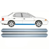 Reparație prag pentru Hyundai Lantra 1990-1995 / Stânga = Dreapta (simetric) / Set 10322