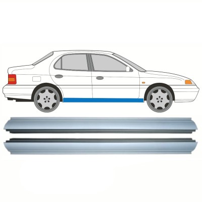 Reparație prag pentru Hyundai Lantra 1990-1995 / Stânga = Dreapta (simetric) / Set 10322