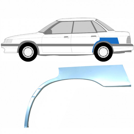 Reparație aripă spate pentru Subaru Legacy 1989-1994 / Stânga 5137