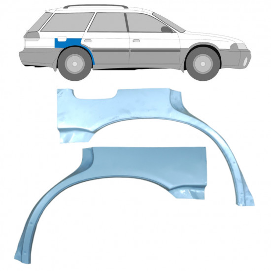 Reparație aripă spate pentru Subaru Legacy 1994-1999 / Stânga+Dreapta / Set 9178