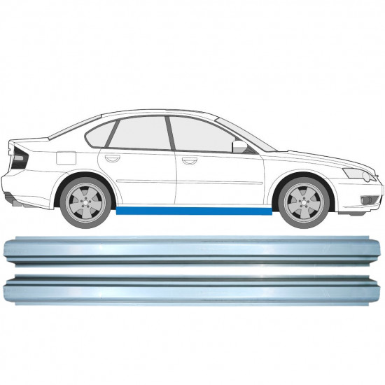 Reparație prag pentru Subaru Legacy 1998-2004 / Set 11336