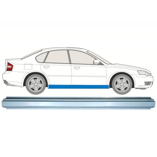 Reparație prag pentru Subaru Legacy 2003-2009 / Stânga = Dreapta (simetric) / COMBI / SEDAN 16997