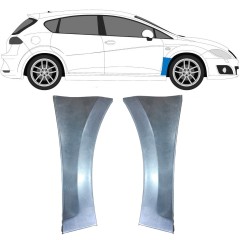 Panou de reparație aripă față pentru Seat Leon 2005-2012 / Stânga+Dreapta / Set 9606