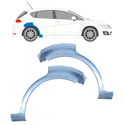 Reparație aripă spate pentru Seat Leon 2005-2012 / Stânga+Dreapta / Set 9974