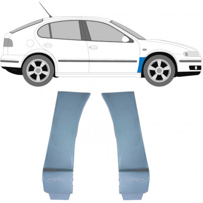 Panou de reparație aripă față pentru Seat Leon 1999-2004 / Stânga+Dreapta / Set 10593