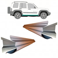 Reparație prag interior + exterior pentru Jeep Liberty 2001-2008 / Stânga = Dreapta (simetric) / Set 11495