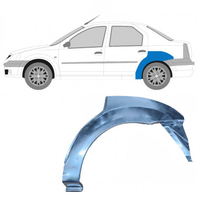 Reparație aripă spate pentru Dacia Logan 2004-2009 / Stânga 8896