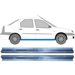 Reparație prag pentru Dacia Logan 2004-2009 / Stânga+Dreapta / Set 11345