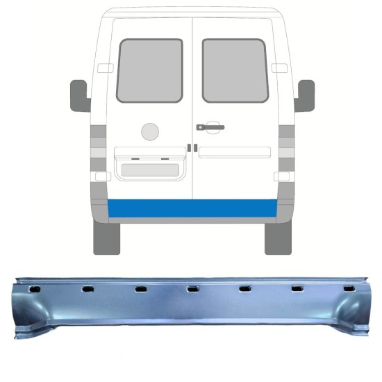 Segment reparație aripă spate pentru Volkswagen LT 1996-2005 16600