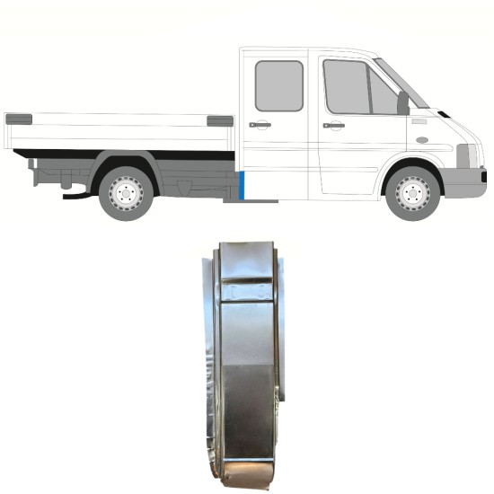 Reparație colț spate pentru Volkswagen LT 1996-2005 / Dreapta 16594