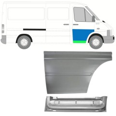 Panou de reparație ușă față interior + exterior pentru Volkswagen LT 1996-2005 / Dreapta 16569