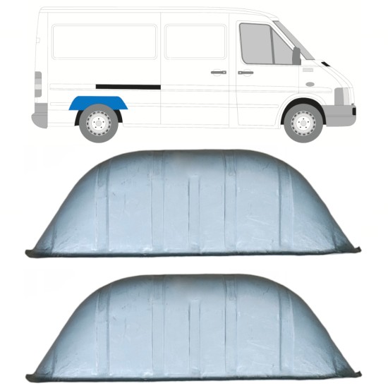 Reparație aripă interioară spate pentru Volkswagen LT 1996-2005 / Stânga = Dreapta (simetric) / Set 14151