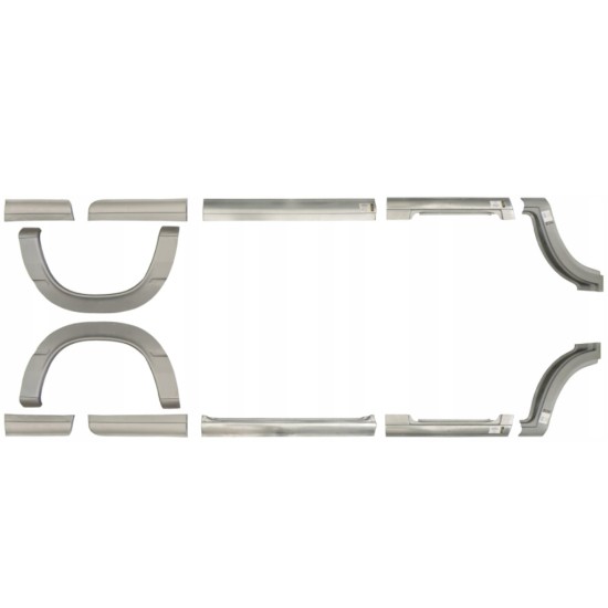 Set panouri de reparare pentru Volkswagen LT 1996-2005 / Stânga+Dreapta / 14388
