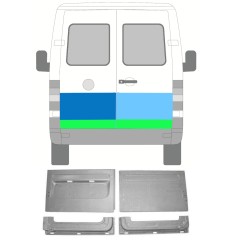 Reparație ușă spate pentru Volkswagen LT 1996-2005 / Stânga+Dreapta / Set 16586