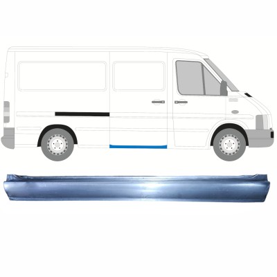 Reparație prag ușă glisantă pentru Volkswagen LT 1996-2005 / Stânga = Dreapta (simetric) 16607