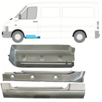 Reparație interior prag + aripă + treaptă față pentru Volkswagen LT 1996-2005 / Stânga 16572