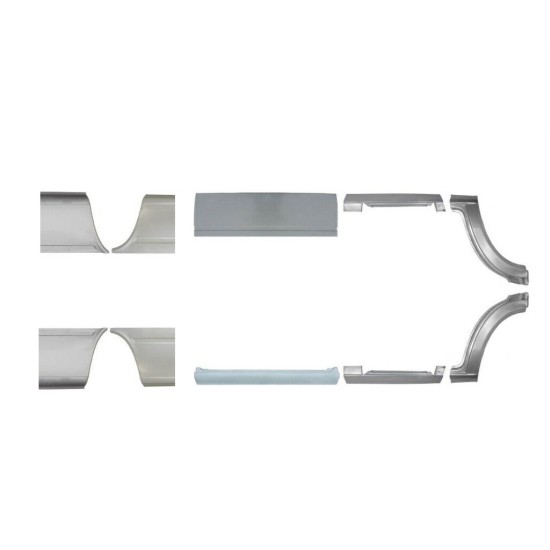 Set panouri de reparare pentru Volkswagen LT 1996-2005 / Stânga+Dreapta 16613