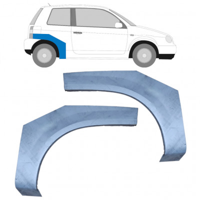 Reparație aripă spate pentru VW Lupo Seat Arosa 1998-2005 / Stânga+Dreapta / Set 9207