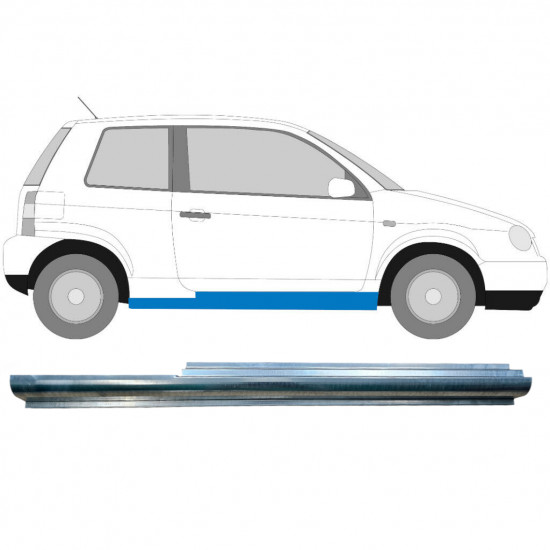 Reparație prag pentru VW Lupo Seat Arosa 1998-2005 / Dreapta 5858