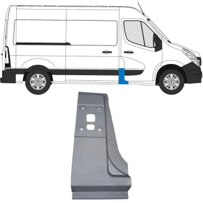 Segment reparație stâlp pentru Opel Movano 2010-2021 / Dreapta 16918