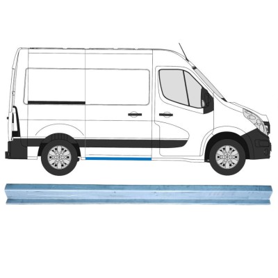 Reparație prag ușă glisantă pentru Renault Master 2010- / Dreapta 14917